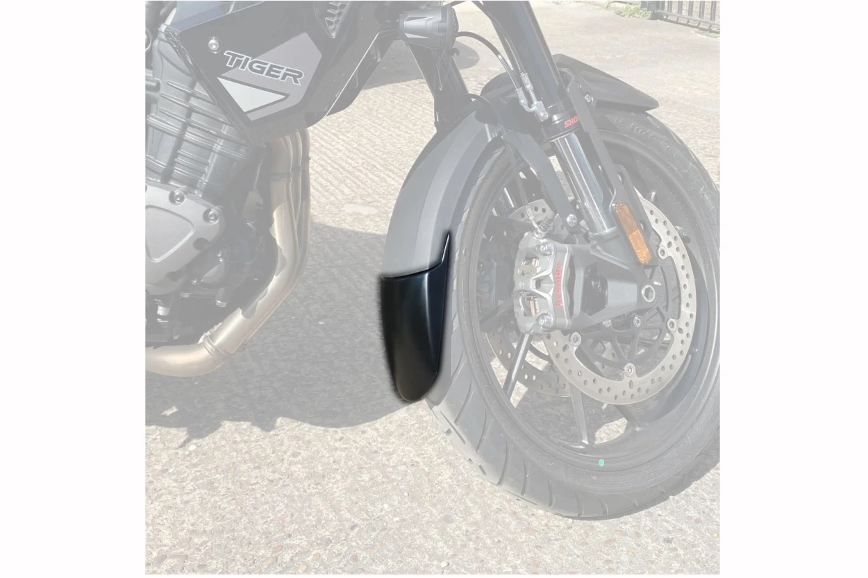 Front fender extension PUIG Negru [1]