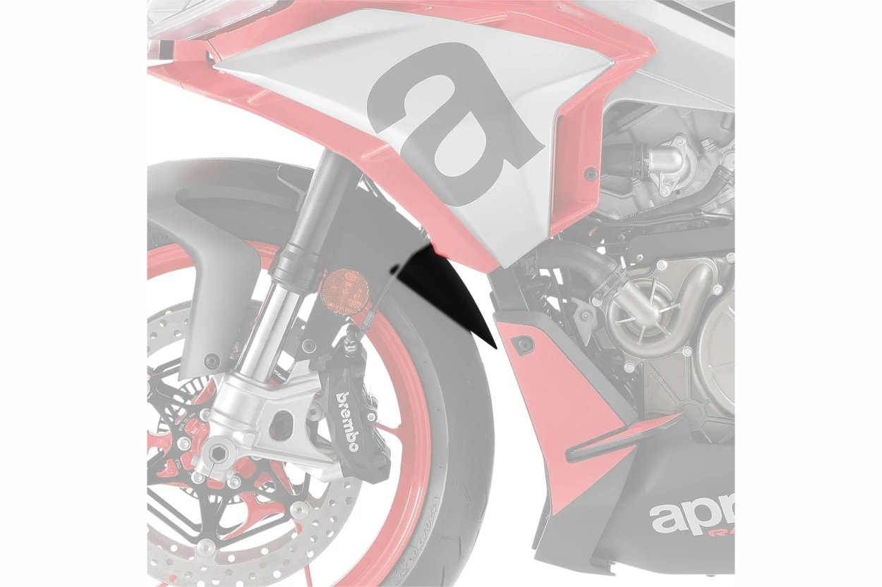 Front fender extension PUIG Negru [1]
