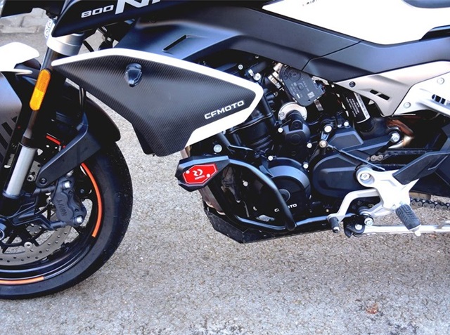 Engine guards RDMOTO Negru (with protectors) [1]