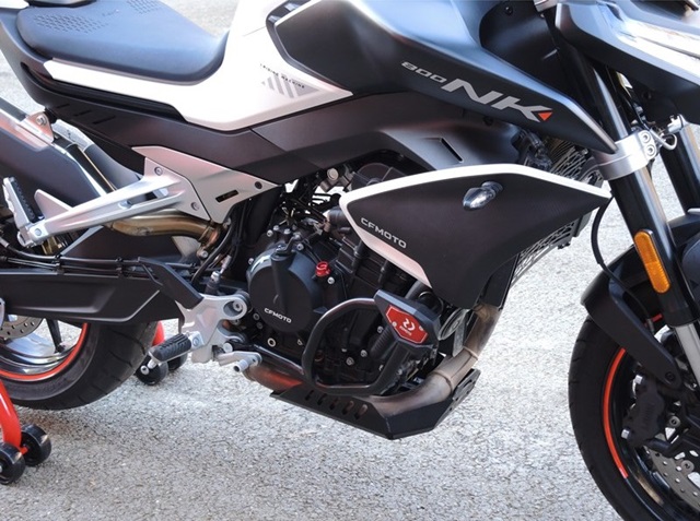 Engine guards RDMOTO Negru (with protectors) [3]