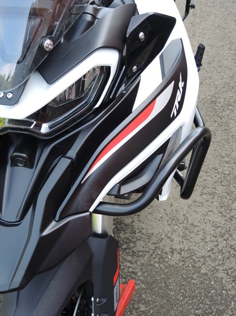 Engine guards RDMOTO Negru (upper frames with protectors) [3]