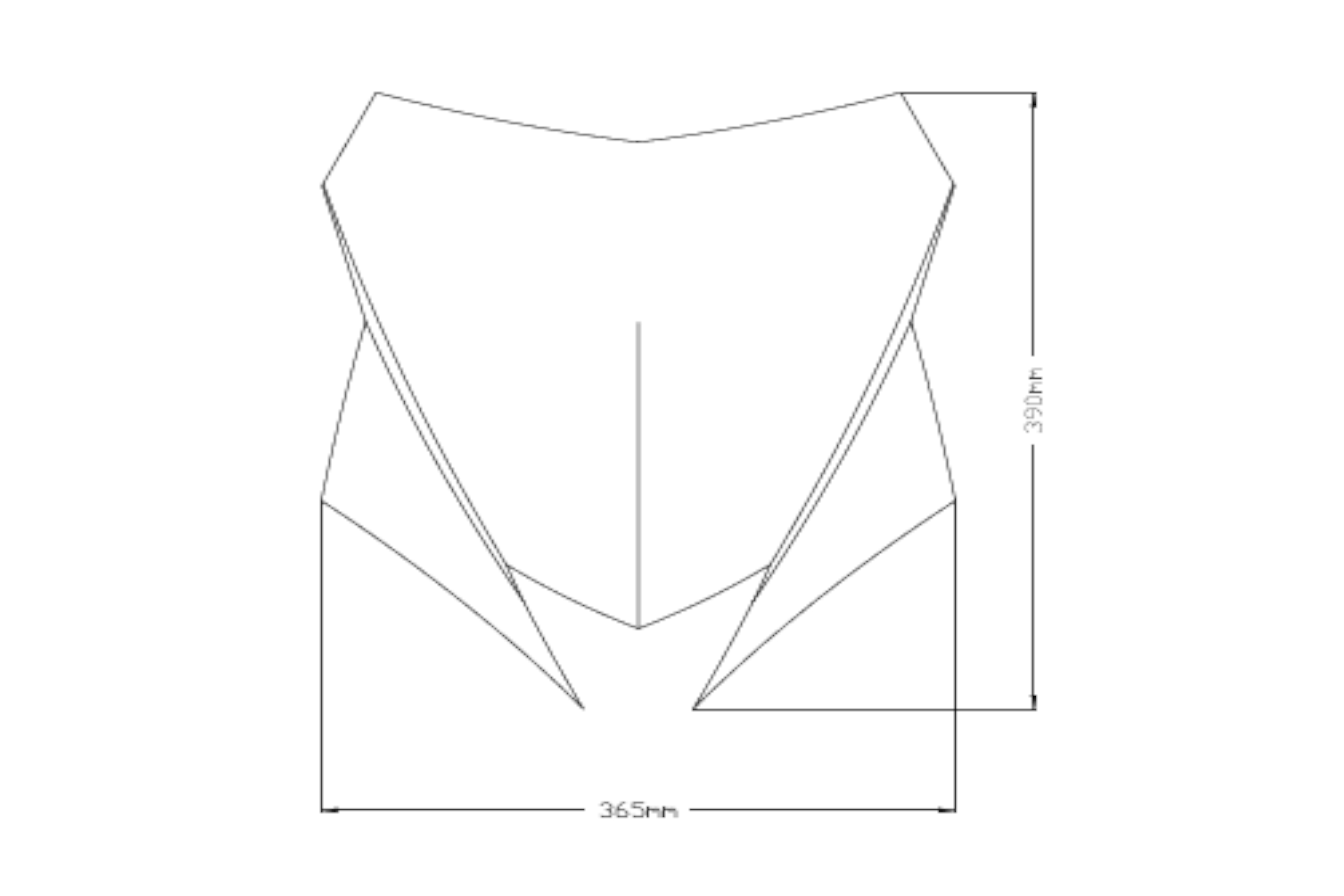 Windscreen PUIG SPORT smoke [1]