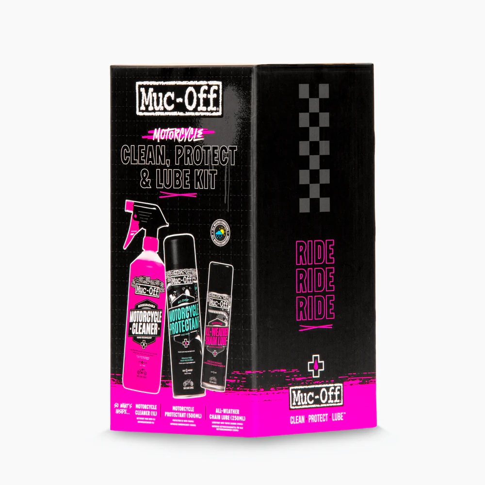 Motorcycle Clean Protect Lube Kit MUC-OFF 21382