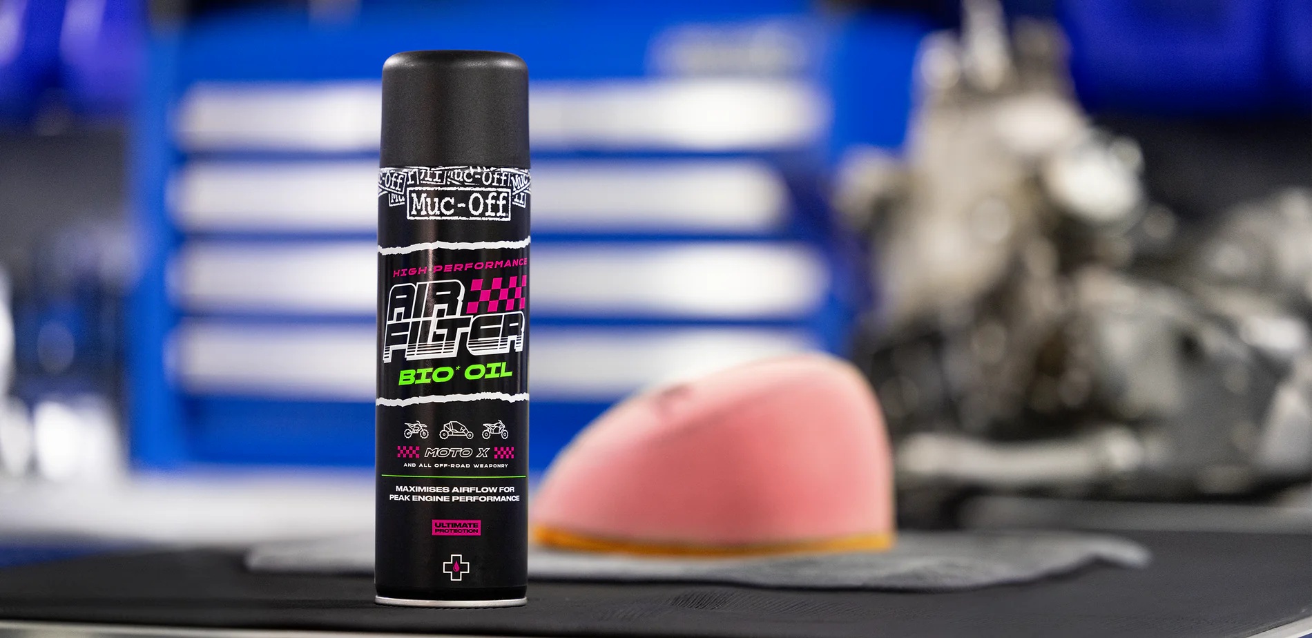 Bio Air Filter Oil Aerosol MUC-OFF 21463 500ml