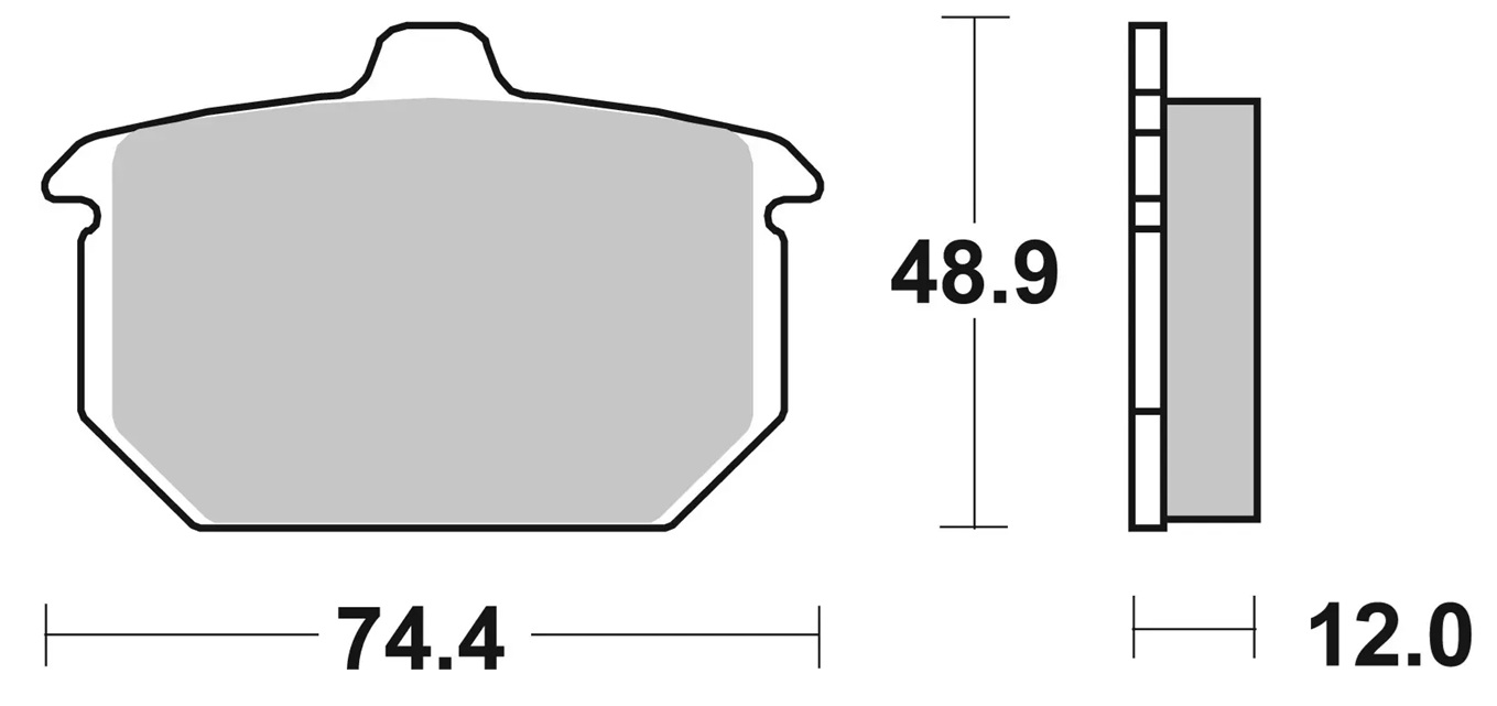 Brake Pad BREMBO 07HD0413 CC ROAD