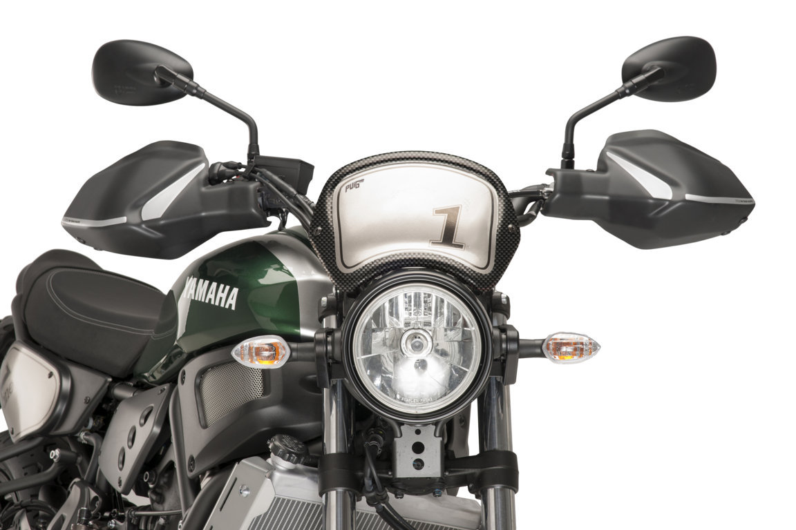 Windshield PUIG FRONTAL PLATE carbon look [2]