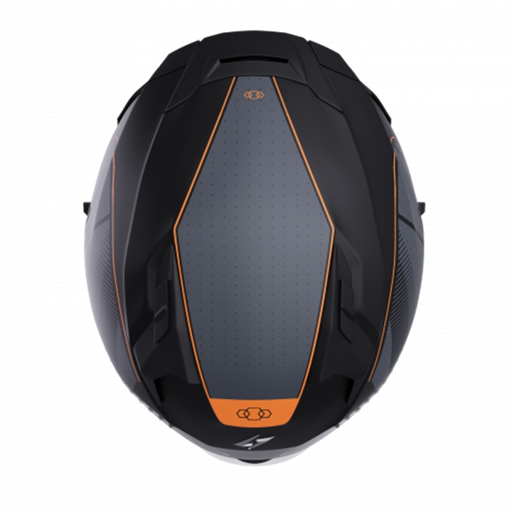 Casca integrala STORMER BLASTER TRON neon, orange, metal matt S [2]