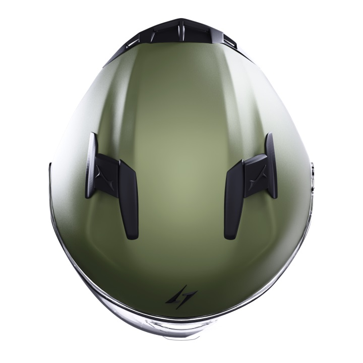 Open face helmet STORMER RIVAL kaki matt M [2]