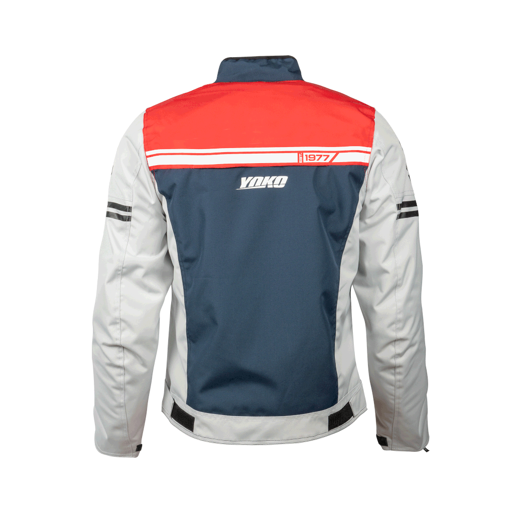 Geaca YOKO GARTSA grey / navy / red S [2]