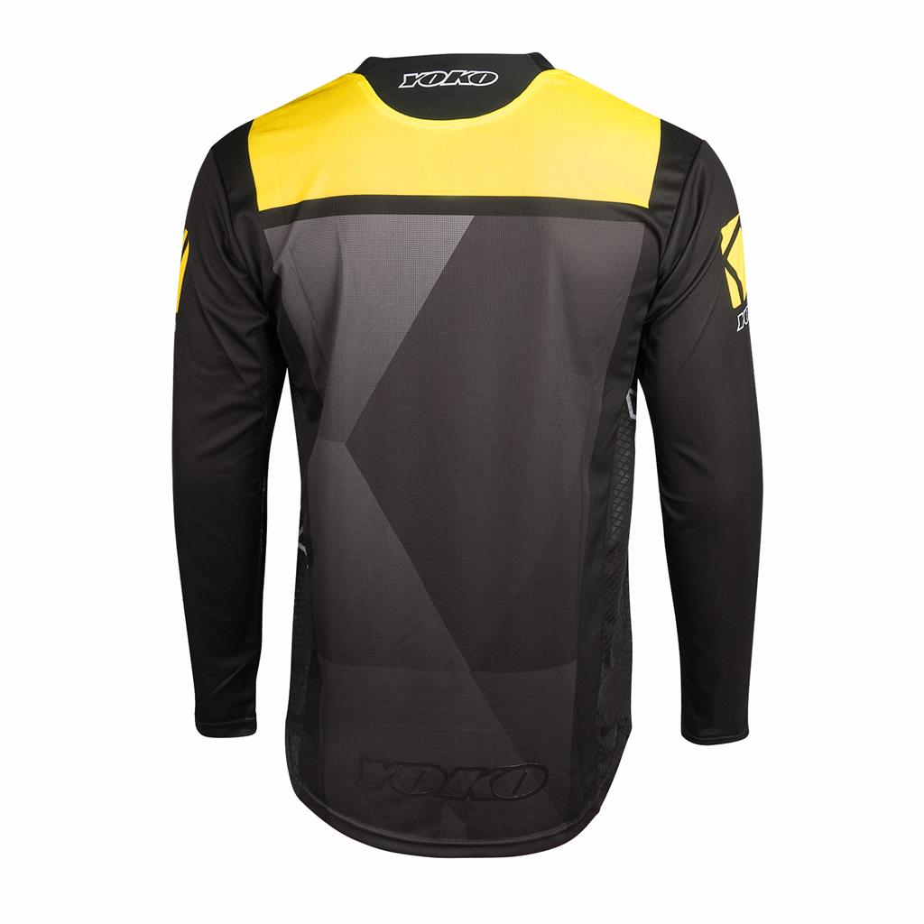 MX jersey YOKO KISA black / yellow S [1]