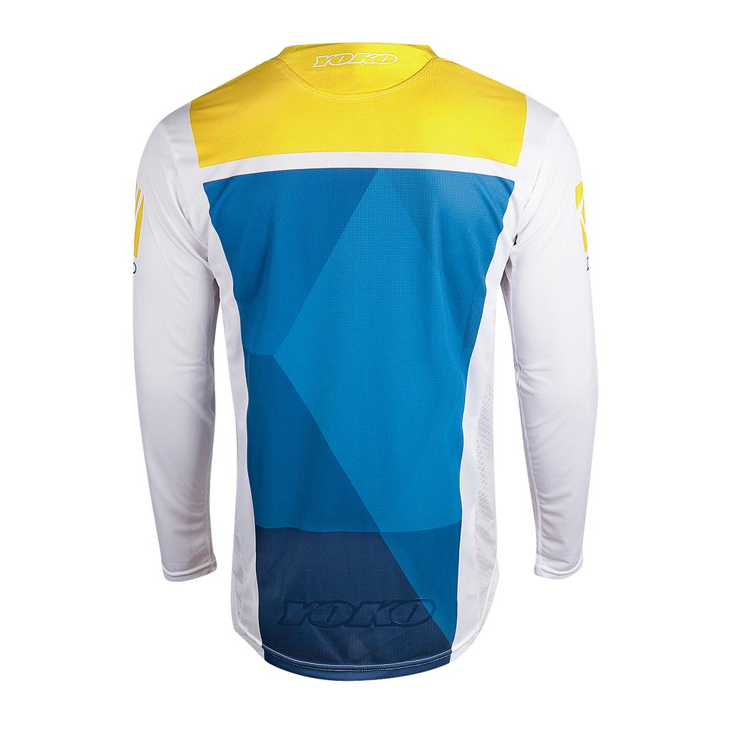 MX jersey YOKO KISA blue / yellow M [1]