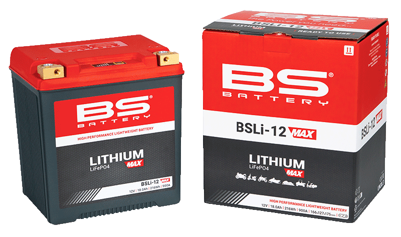 BS-BATTERY Lítiová motocyklová batéria BSLI-12 MAX