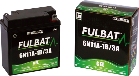 FULBAT Gélový akumulátor 6N11A-1B/3A GEL