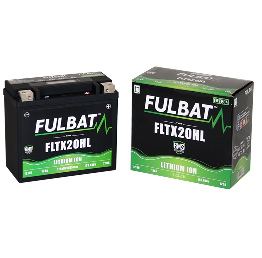 FULBAT Lítiová motocyklová batéria FLTX20HL