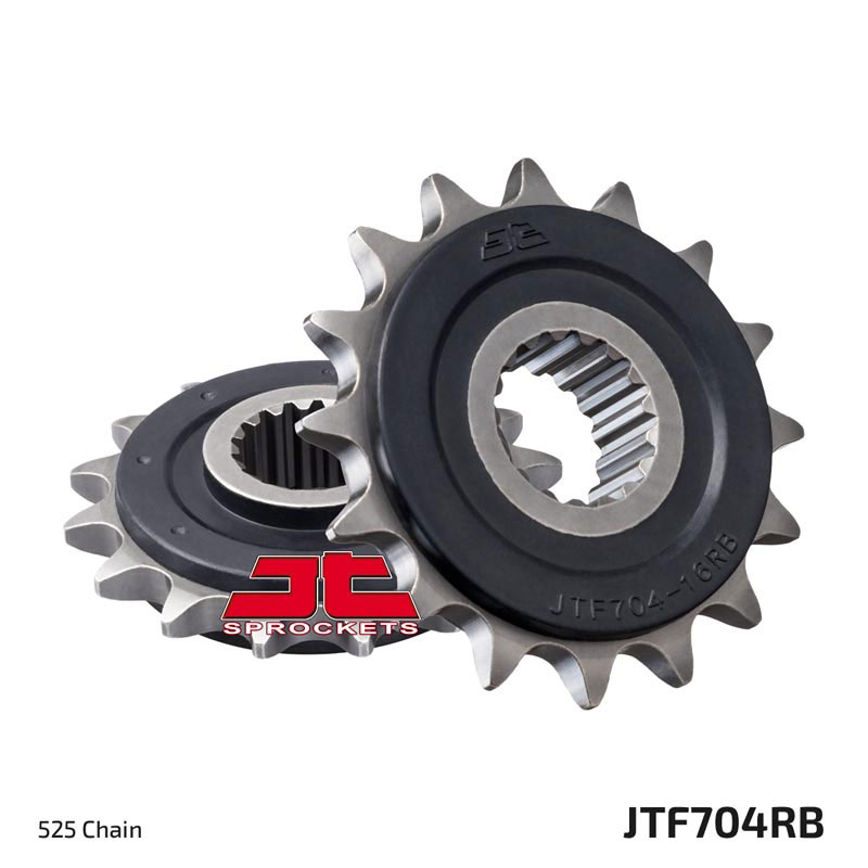 Pinion fata JT 17T, 525 rubber cushioned [2]
