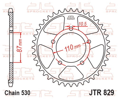 Foaie spate JT 42T, 530 [2]