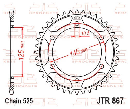 Foaie spate JT 42T, 525 [2]