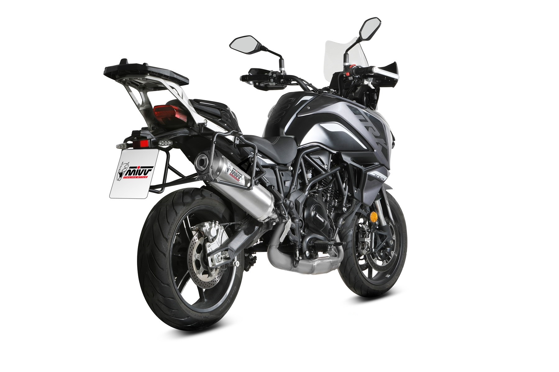 Evacuare MIVV OVAL Stainless steel with carbon cap [3]