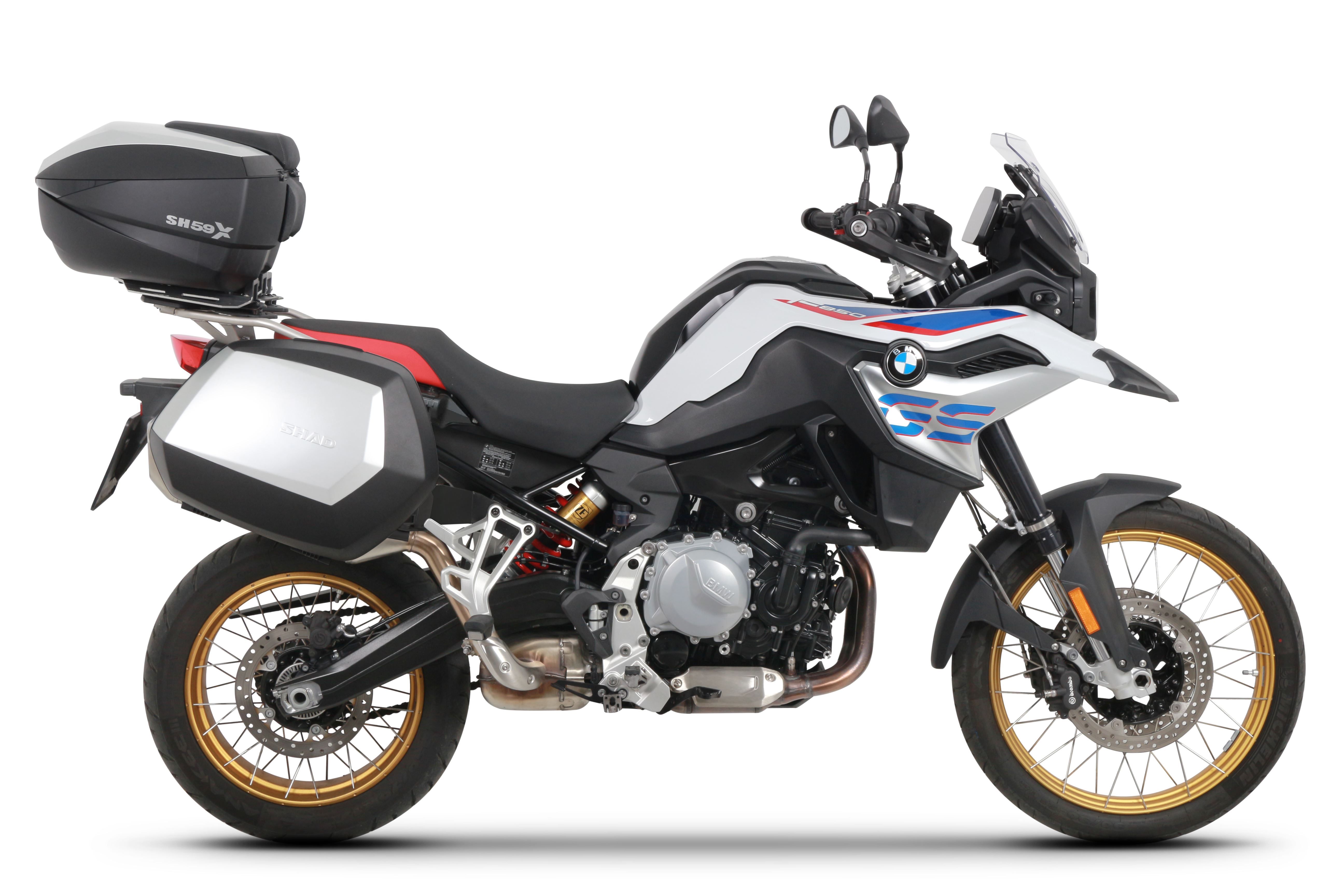 SHAD Montážna sada 4p systém W0FS824P (pre kufre TERRA) BMW F750GS/F800GS/F850GS/ADVENTURE/F900GS ADVENTURE