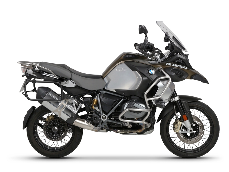 Set complet cutii aluminiu Shad Terra, 48L topcase 36L / 47L side cases,include placa si kit montare SHAD R 1200 GS Adventure/ R 1250 GS Adventure [18]
