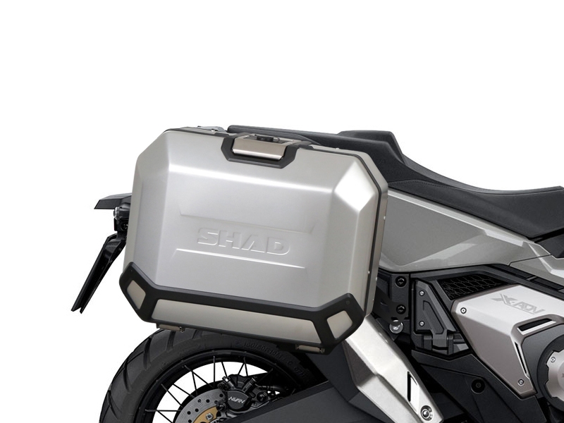 Set complet de cutii de aluminiu laterale, 36L / 36L, SHAD TERRA NEGRU, include kit montare SHAD HONDA X-ADV 750 [11]