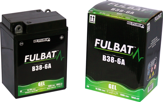 FULBAT Gélový akumulátor B38-6A GEL