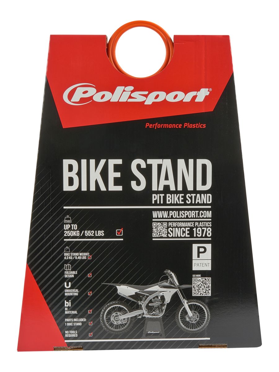 Bike Stand POLISPORT black/white [1]