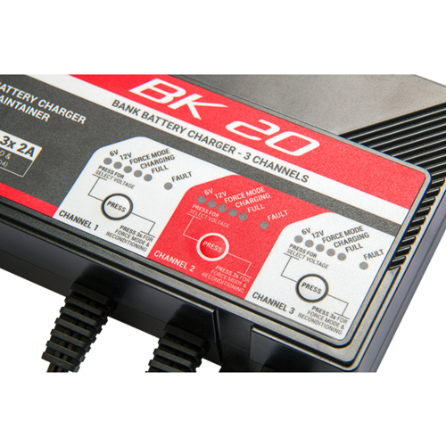 BS-BATTERY Nabíjačka BK20 (vhodné aj pre lítium) 6/12V 2A