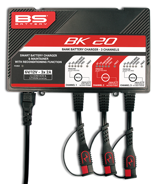 3 channels bank BS-BATTERY (suitable also for Lithium) 12V 2A [1]