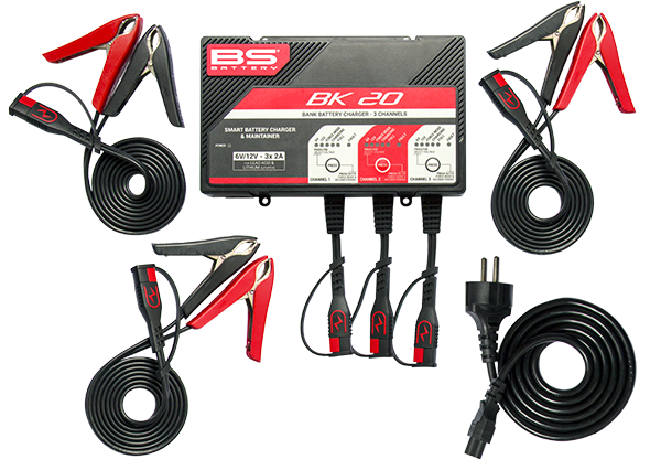 3 channels bank BS-BATTERY (suitable also for Lithium) 12V 2A [2]