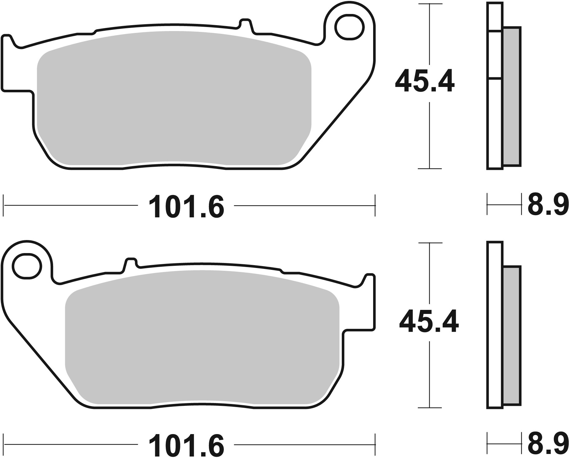 Brzdové obloženie BREMBO 07HD13SA