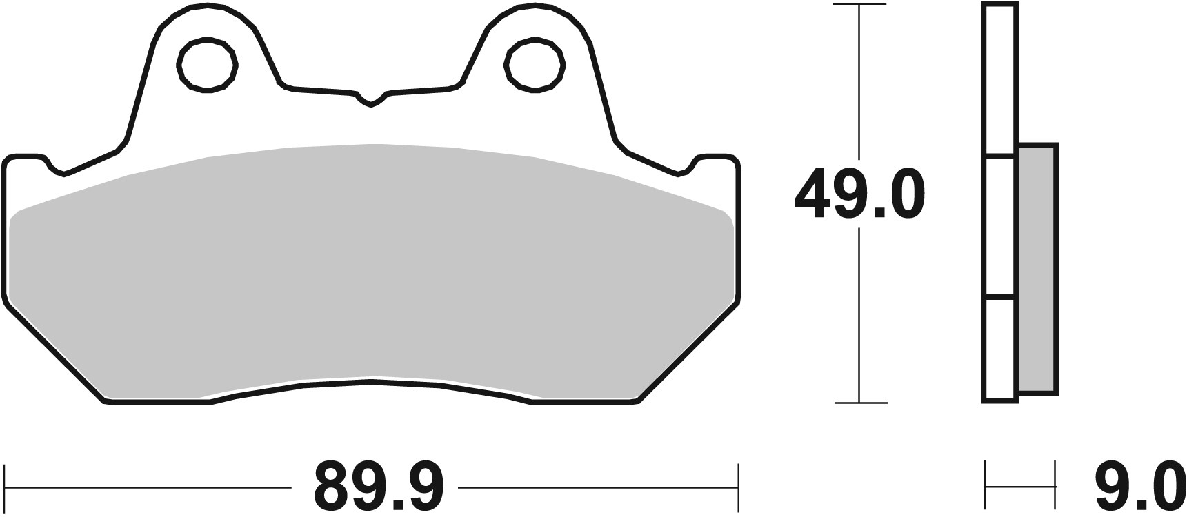 Brzdové obloženie BREMBO 07HO18SP pre HONDA CX 500 E Euro Sports 1982-1984