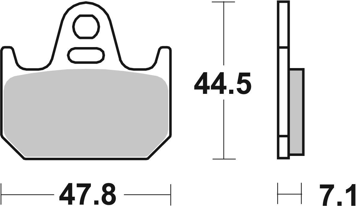Brzdové obloženie BREMBO 07YA29CC CC ROAD