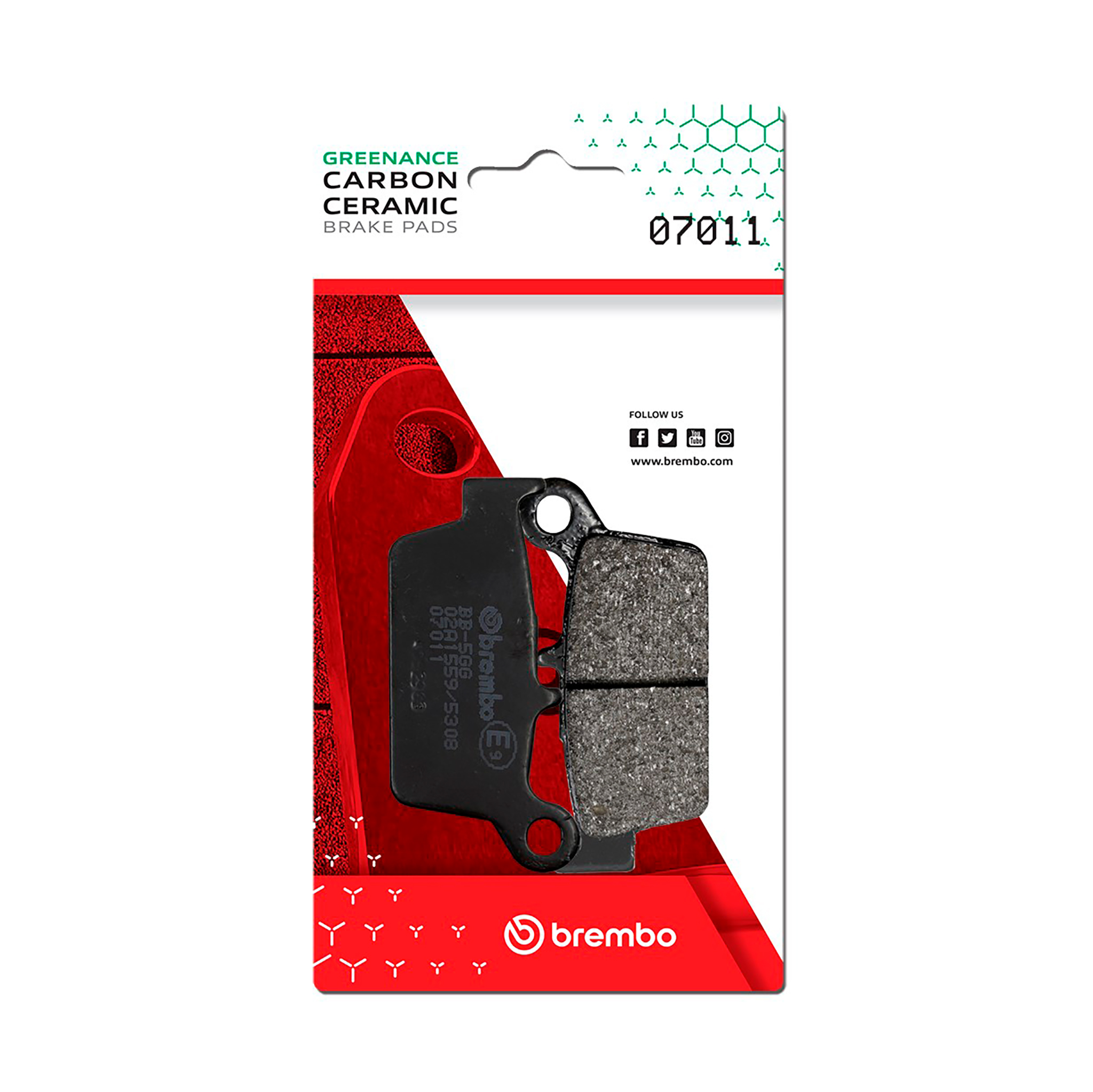 Brzdové obloženie BREMBO 07011 CC SCOOTER