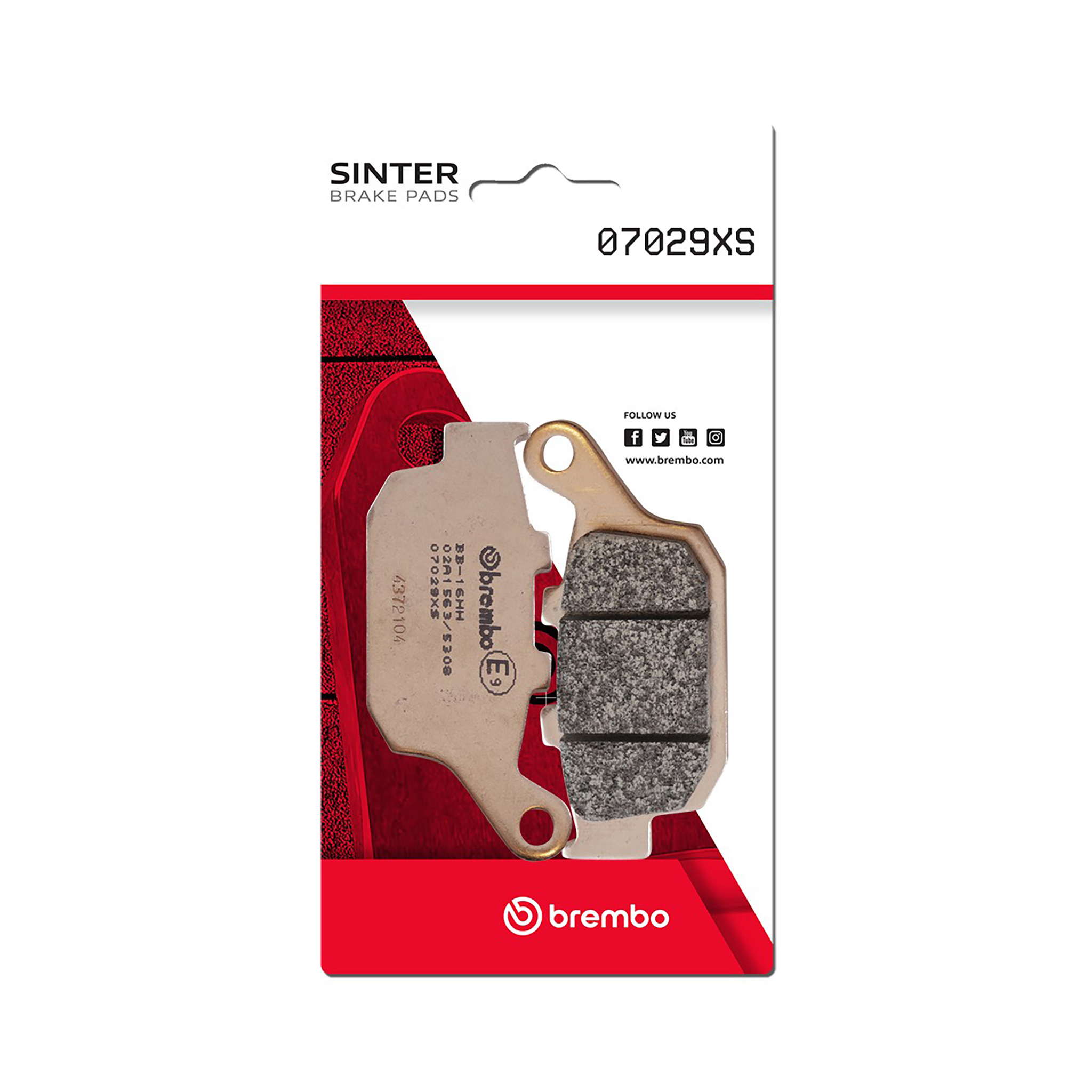 Brzdové obloženie BREMBO 07029XS