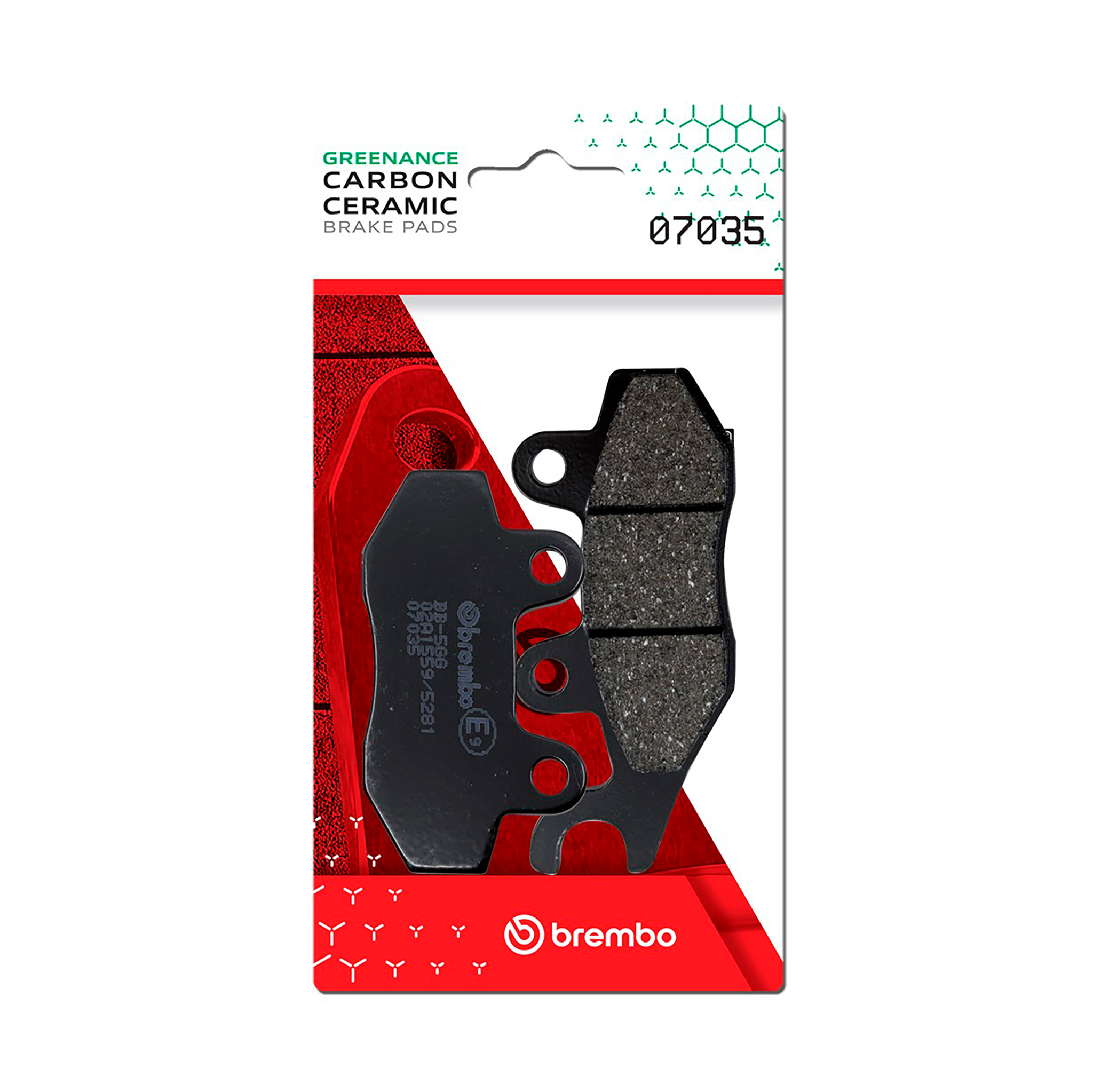 Brzdové obloženie BREMBO 07035 CC SCOOTER