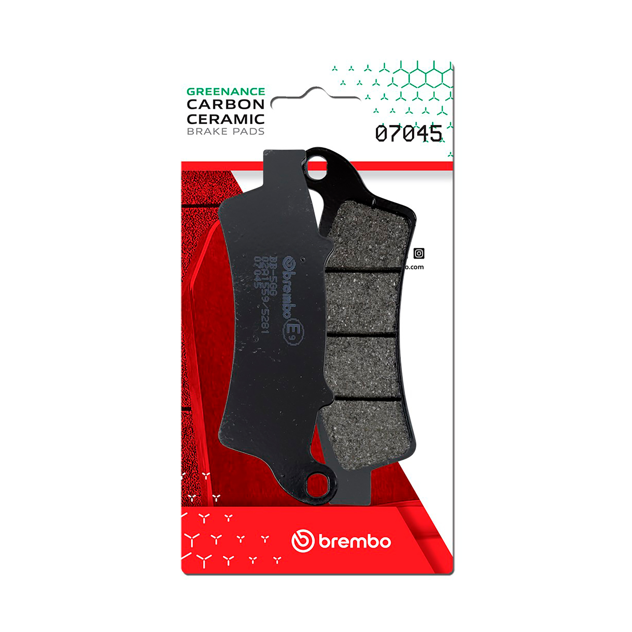 Brzdové obloženie BREMBO 07045 CC SCOOTER