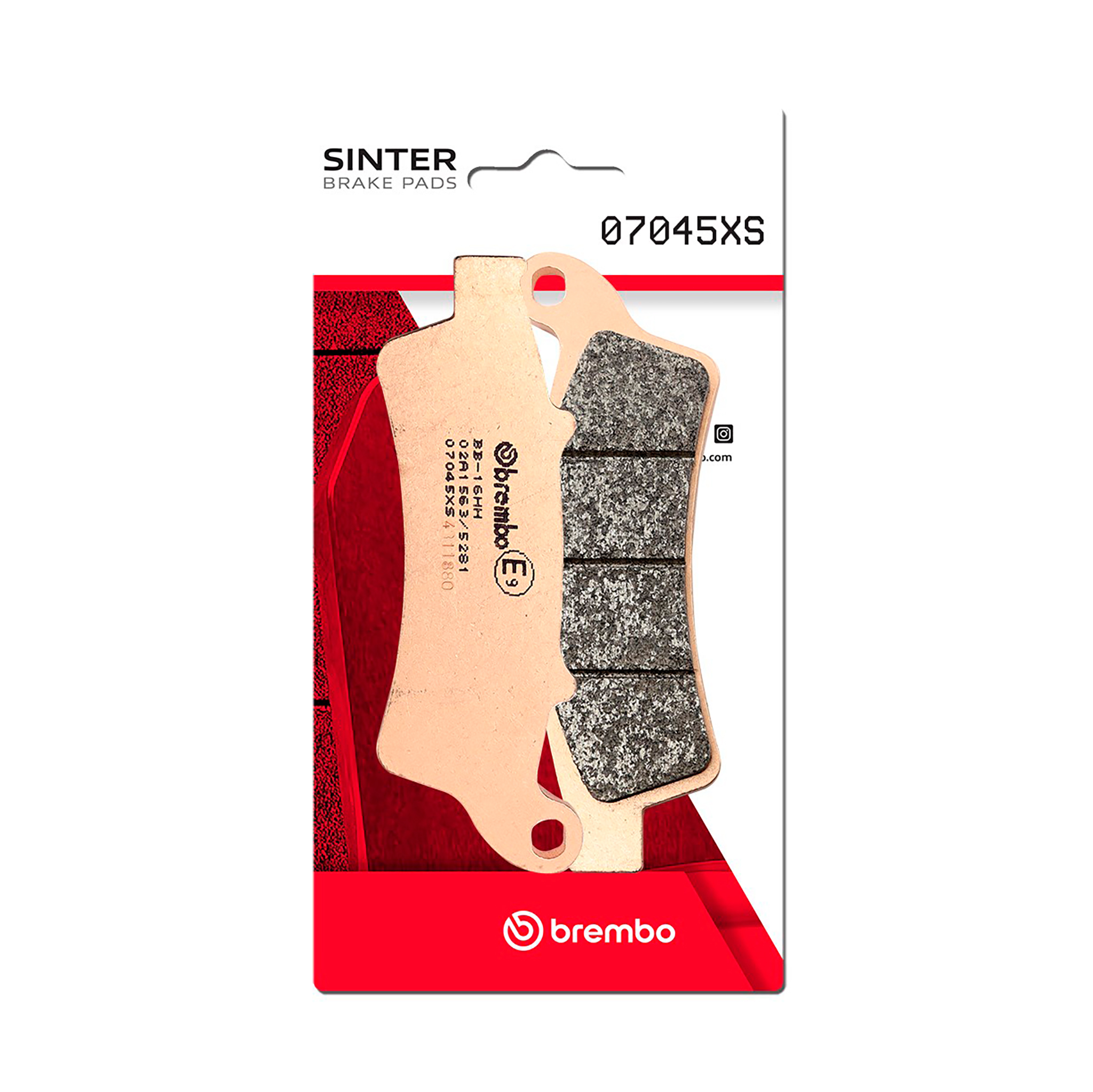 Brzdové obloženie BREMBO 07045XS