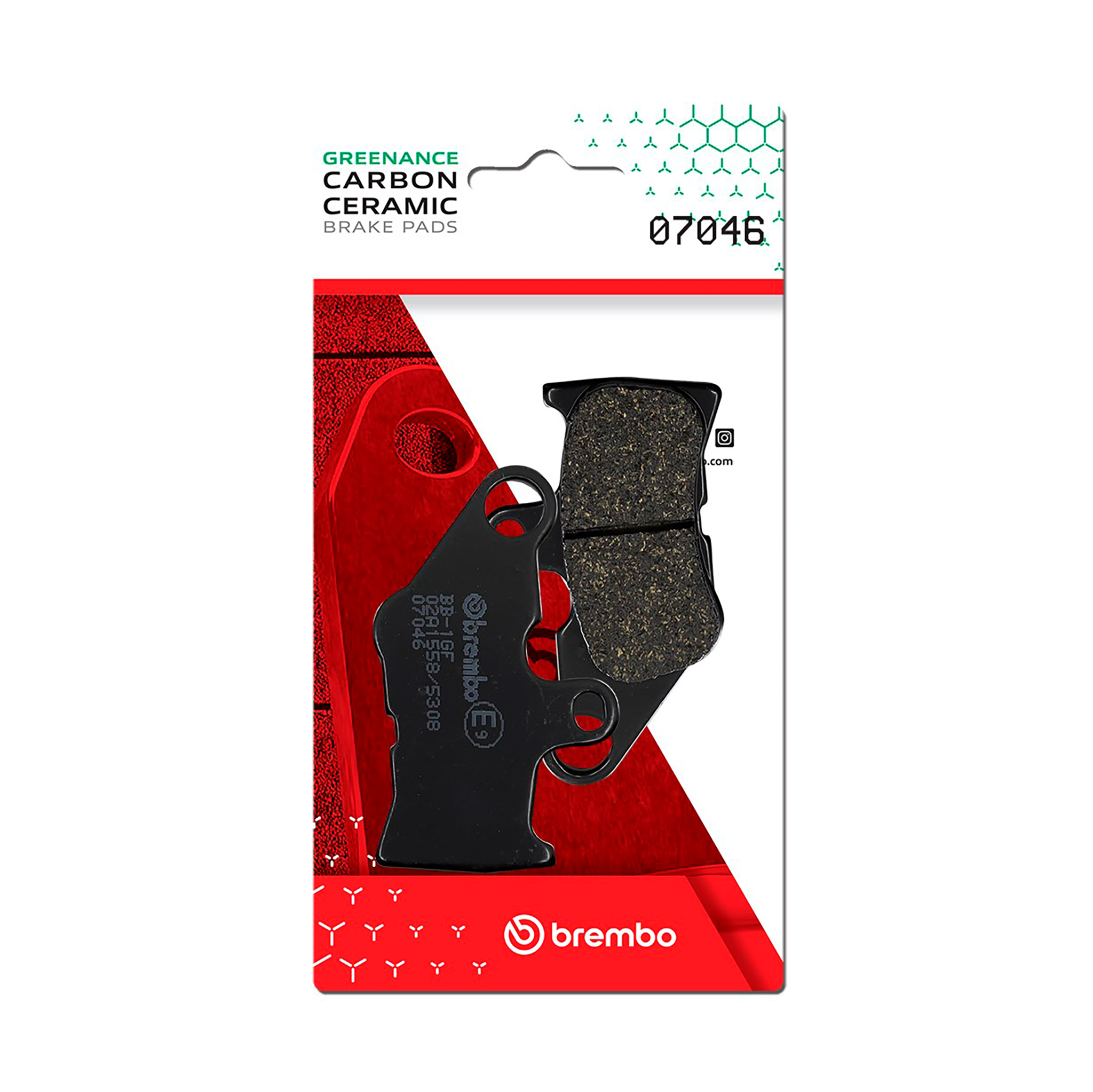 Brzdové obloženie BREMBO 07046 CC SCOOTER pre YAMAHA CS 50 Jog R / RR 2001-2006