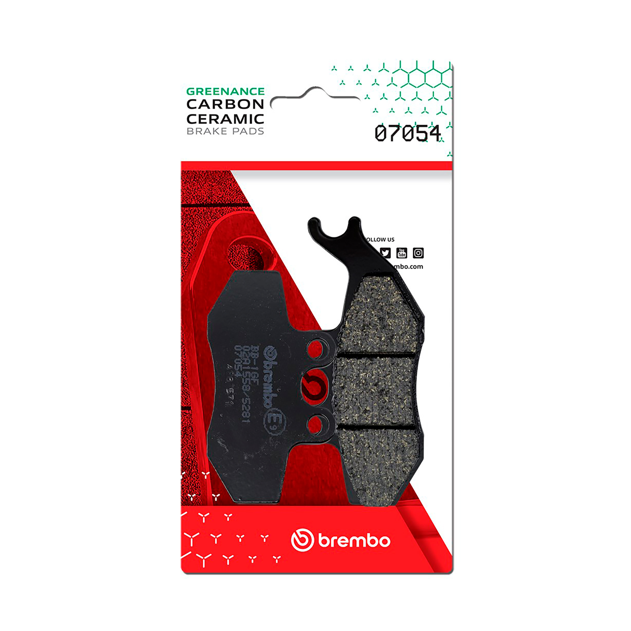 Brzdové obloženie BREMBO 07054 CC SCOOTER
