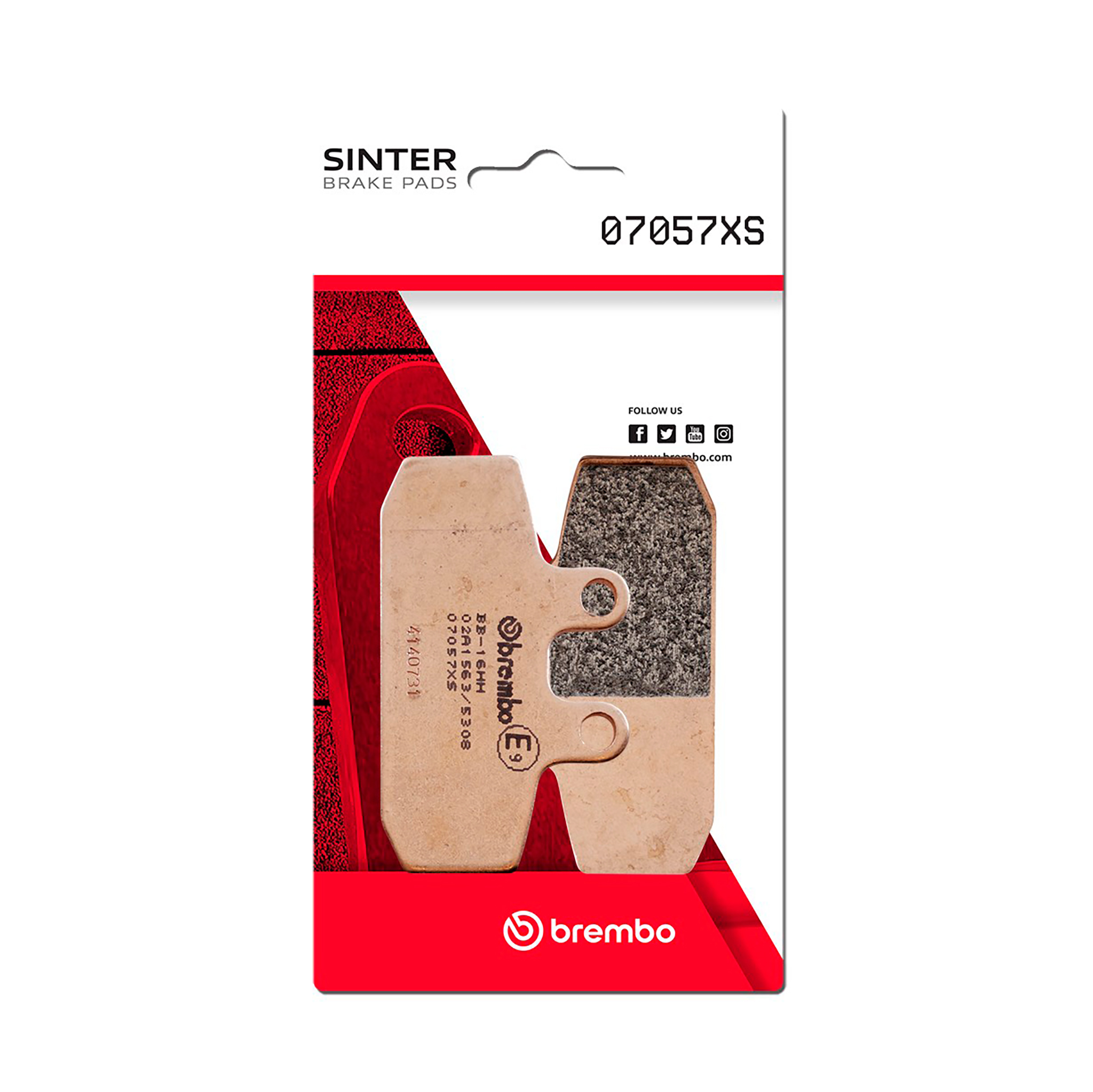 Brzdové obloženie BREMBO 07057XS pre APRILIA Atlantic 500 2002-2005