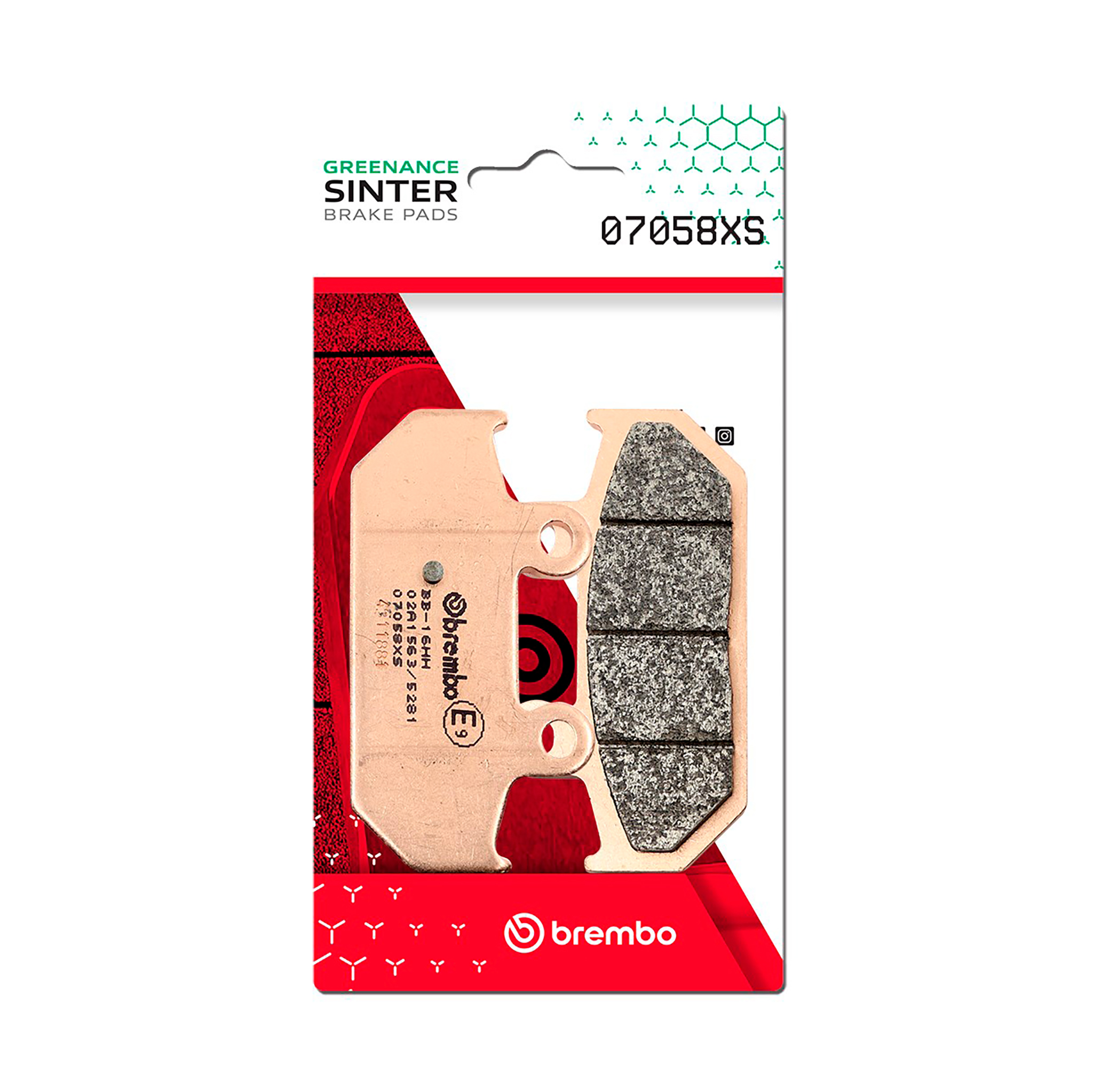 Brzdové obloženie BREMBO 07058XS pre SUZUKI AN 400 Burgman 2007-2023, SUZUKI AN 650 Burgman / Executive 2002-2020
