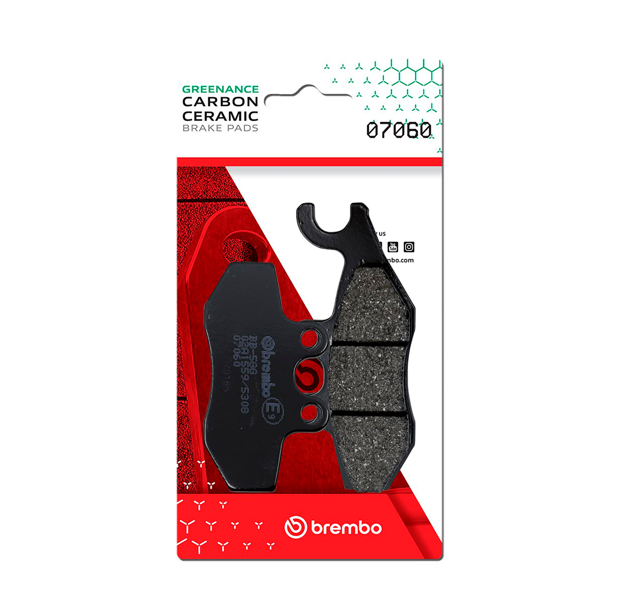Brzdové obloženie BREMBO 07060 CC SCOOTER