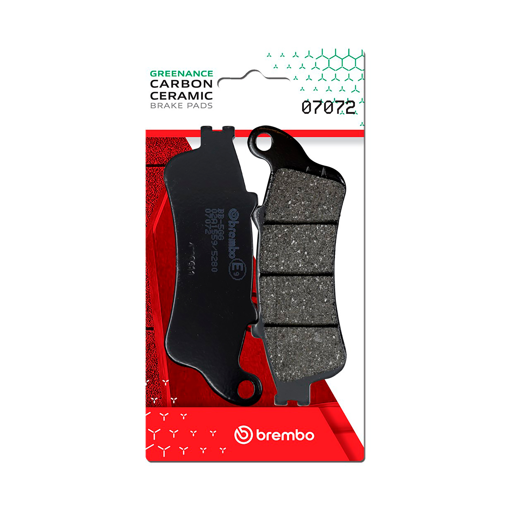 Brzdové obloženie BREMBO 07072 CC SCOOTER