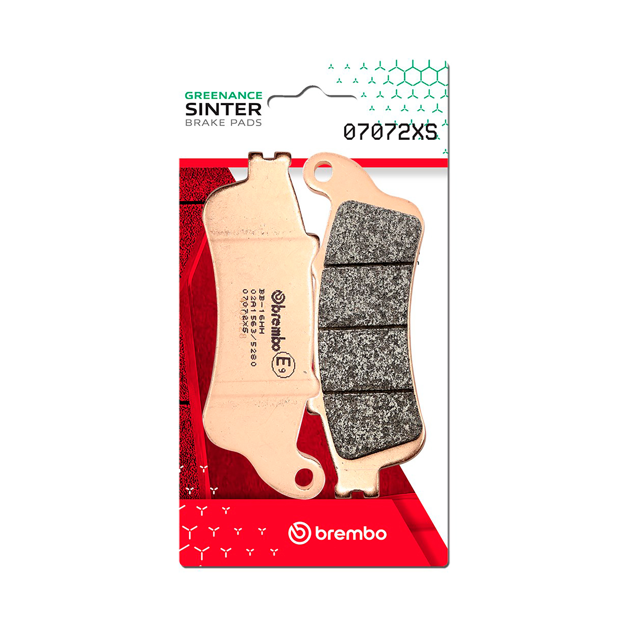 Brzdové obloženie BREMBO 07072XS