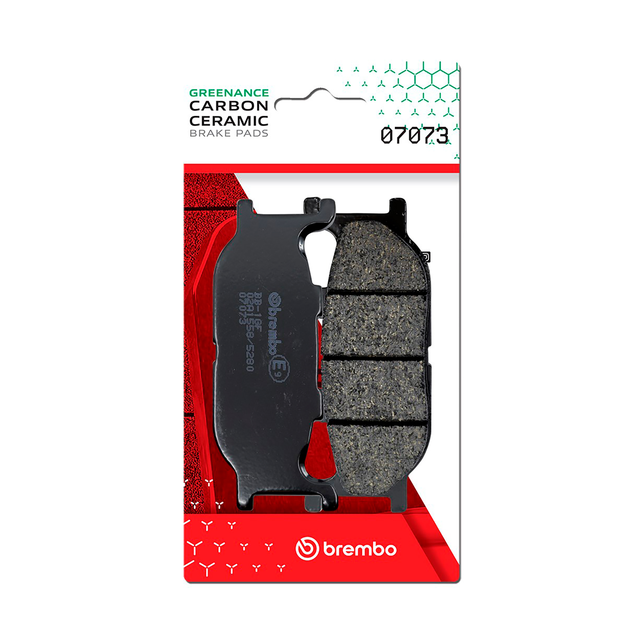 Brzdové obloženie BREMBO 07073 CC SCOOTER pre YAMAHA XP 500 T-MAX 2001-2003, YAMAHA YP 400 Majesty 2004
