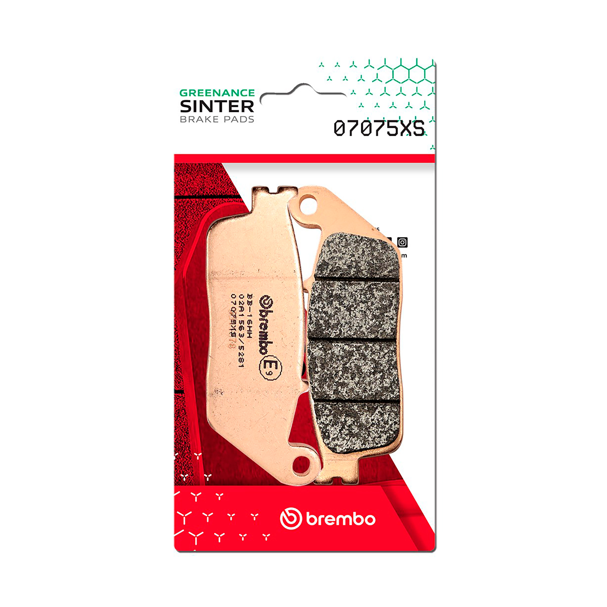 Brzdové obloženie BREMBO 07075XS pre HONDA FJS 600 Silver Wing (ABS) 2001-2018, HONDA FJS 400 Silver Wing 2006-2008