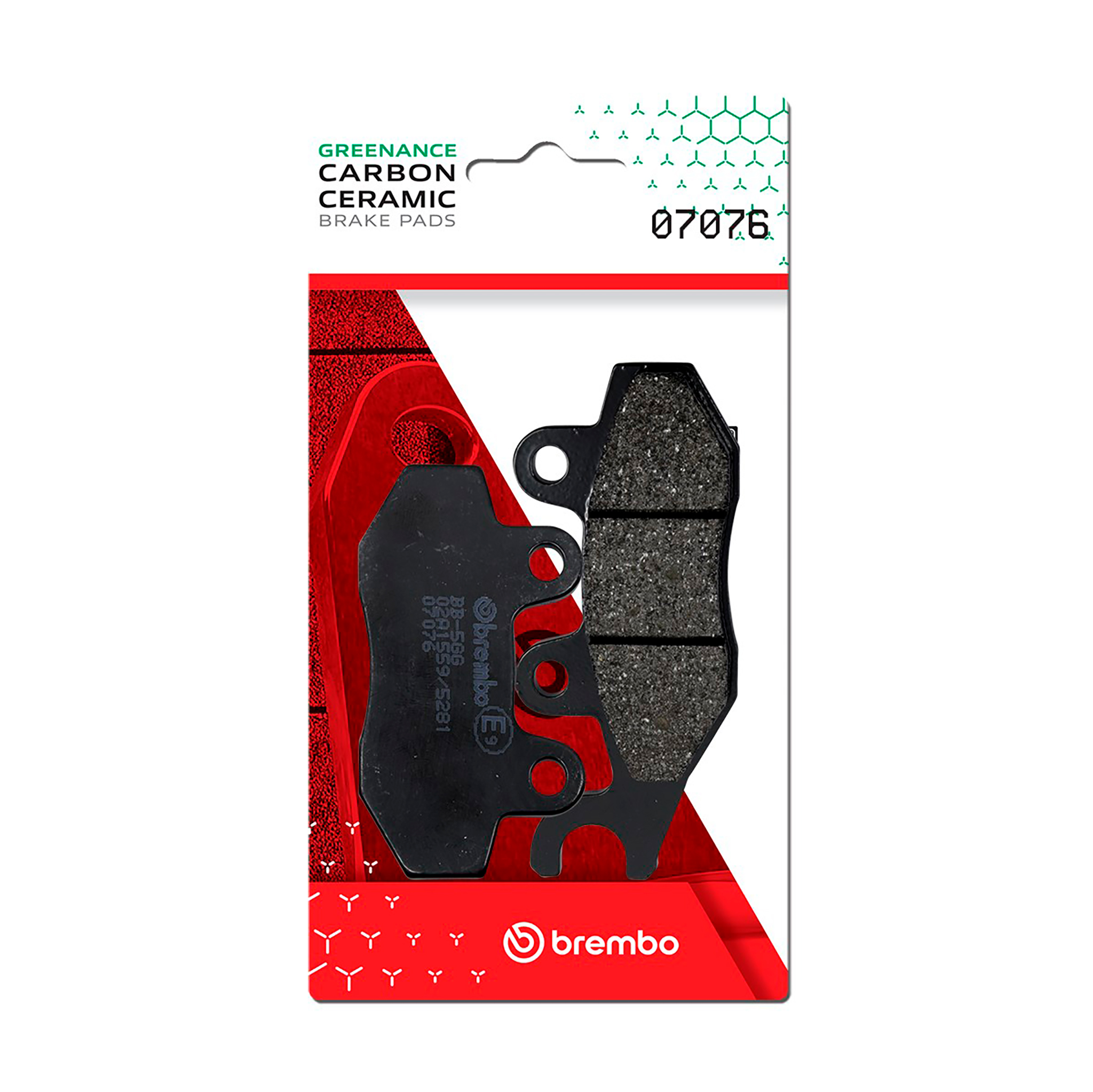 Brzdové obloženie BREMBO 07076 CC SCOOTER