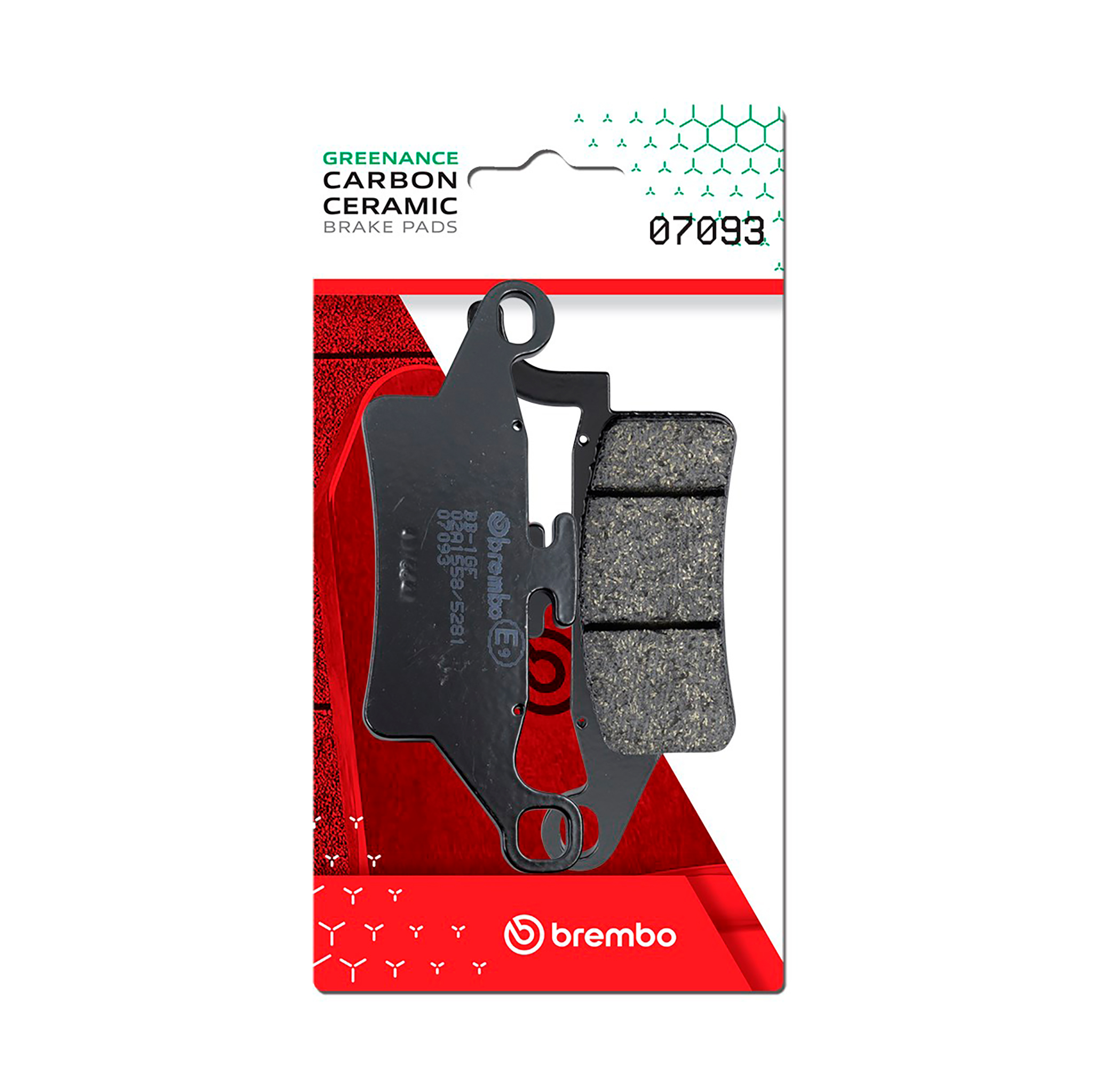 Brzdové obloženie BREMBO 07093 CC SCOOTER pre YAMAHA YW 125 BWS 2010-2011, YAMAHA Xenter 125 2012-2018