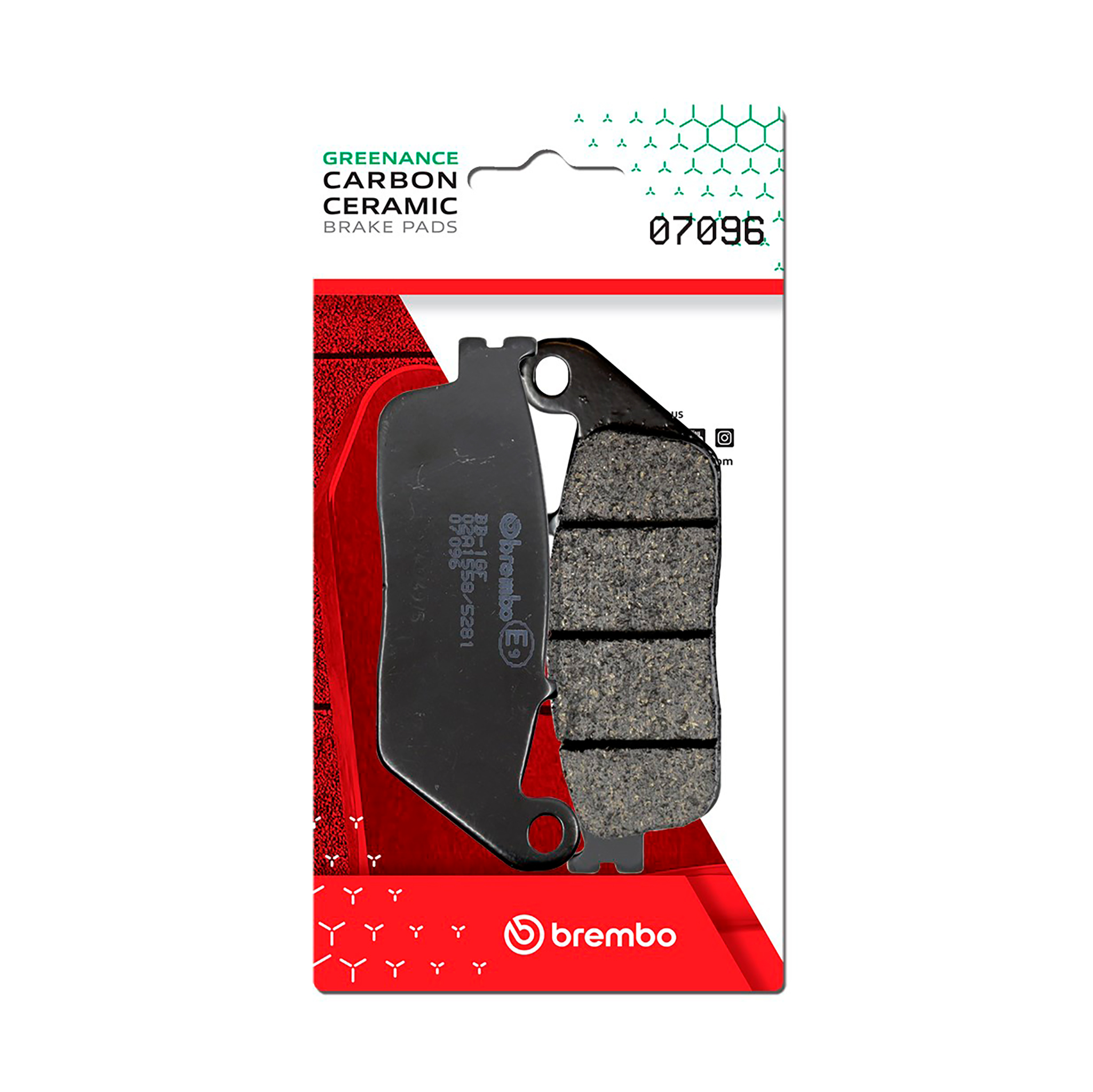 Brzdové obloženie BREMBO 07096 CC SCOOTER